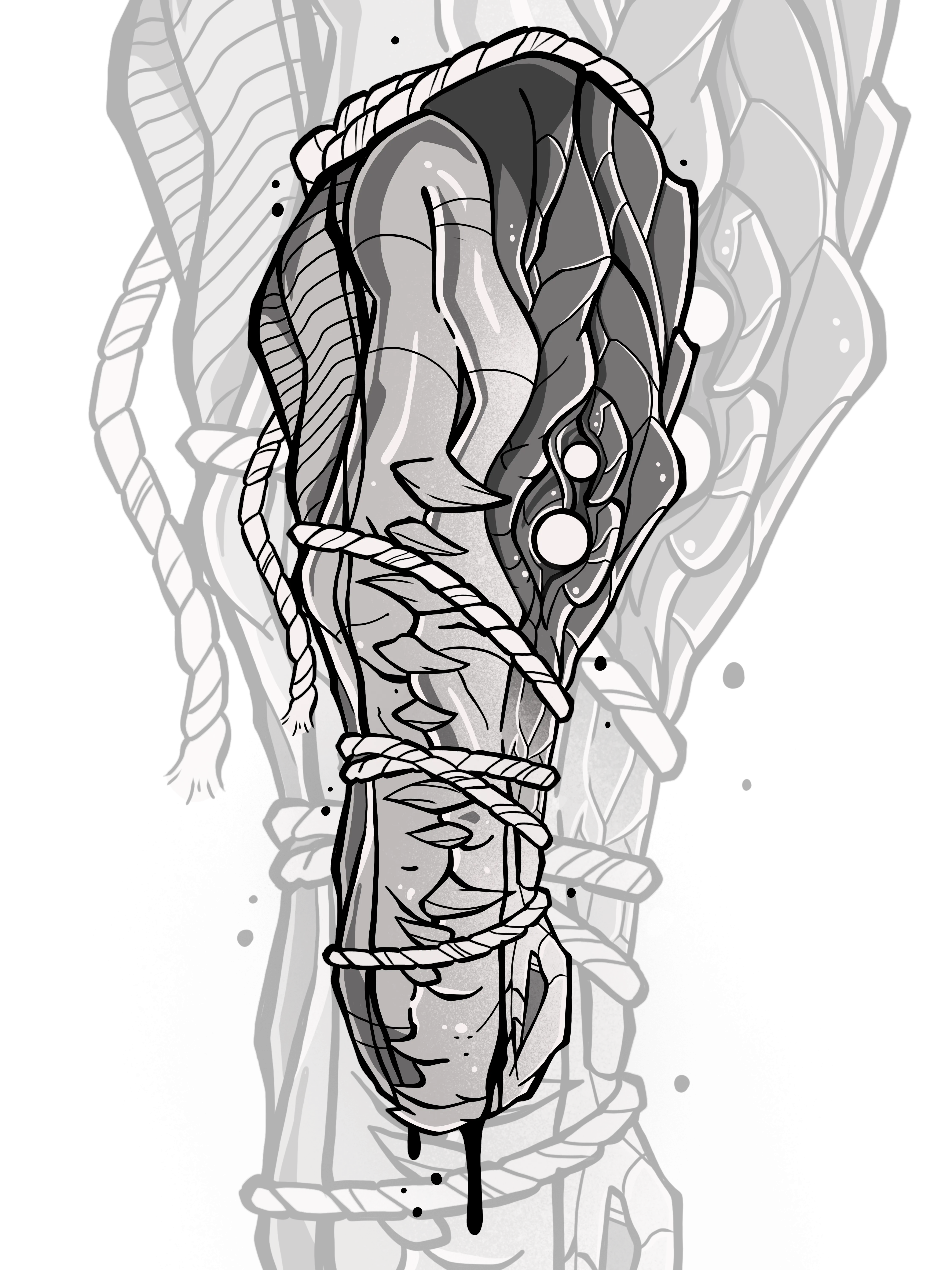 Tied Predator