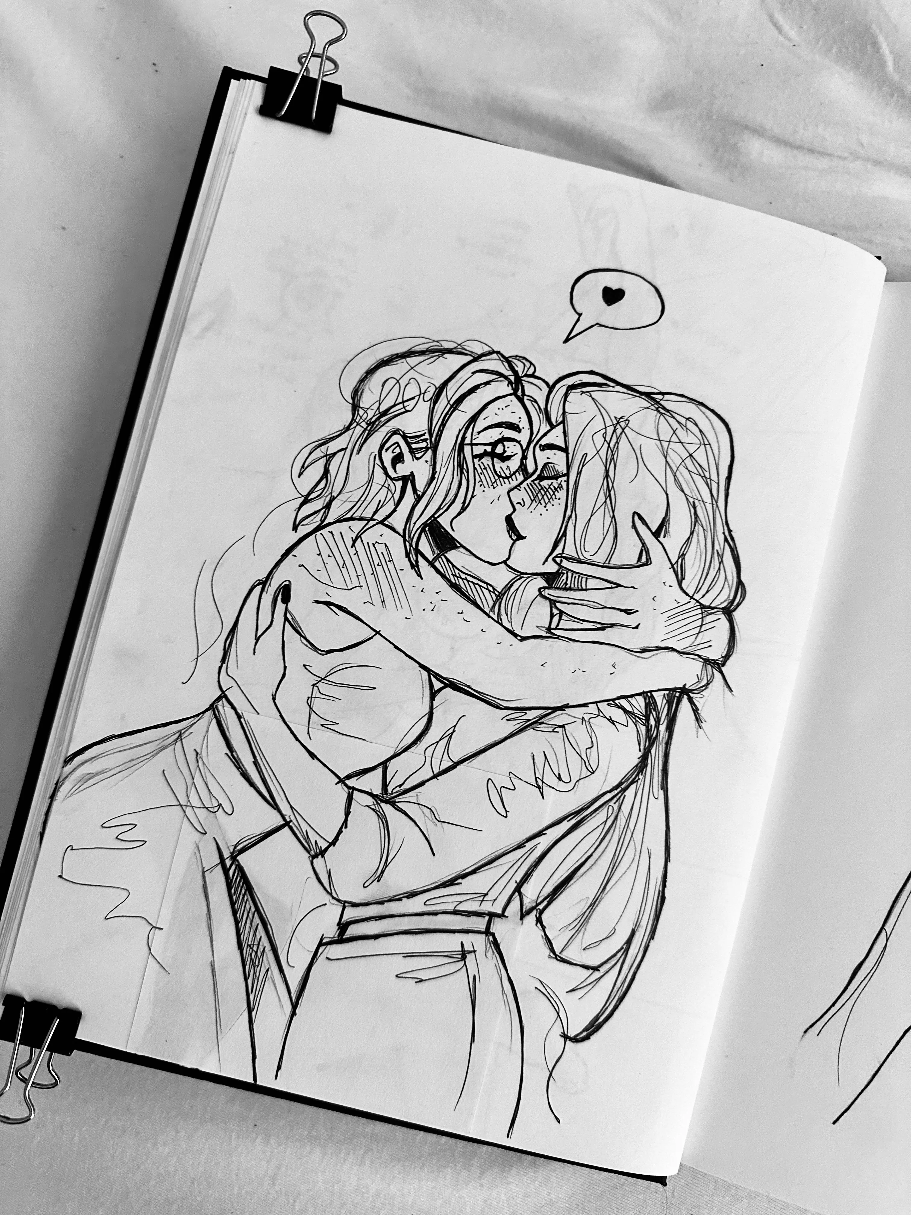 Kiss Pt.1 | Sketchbook