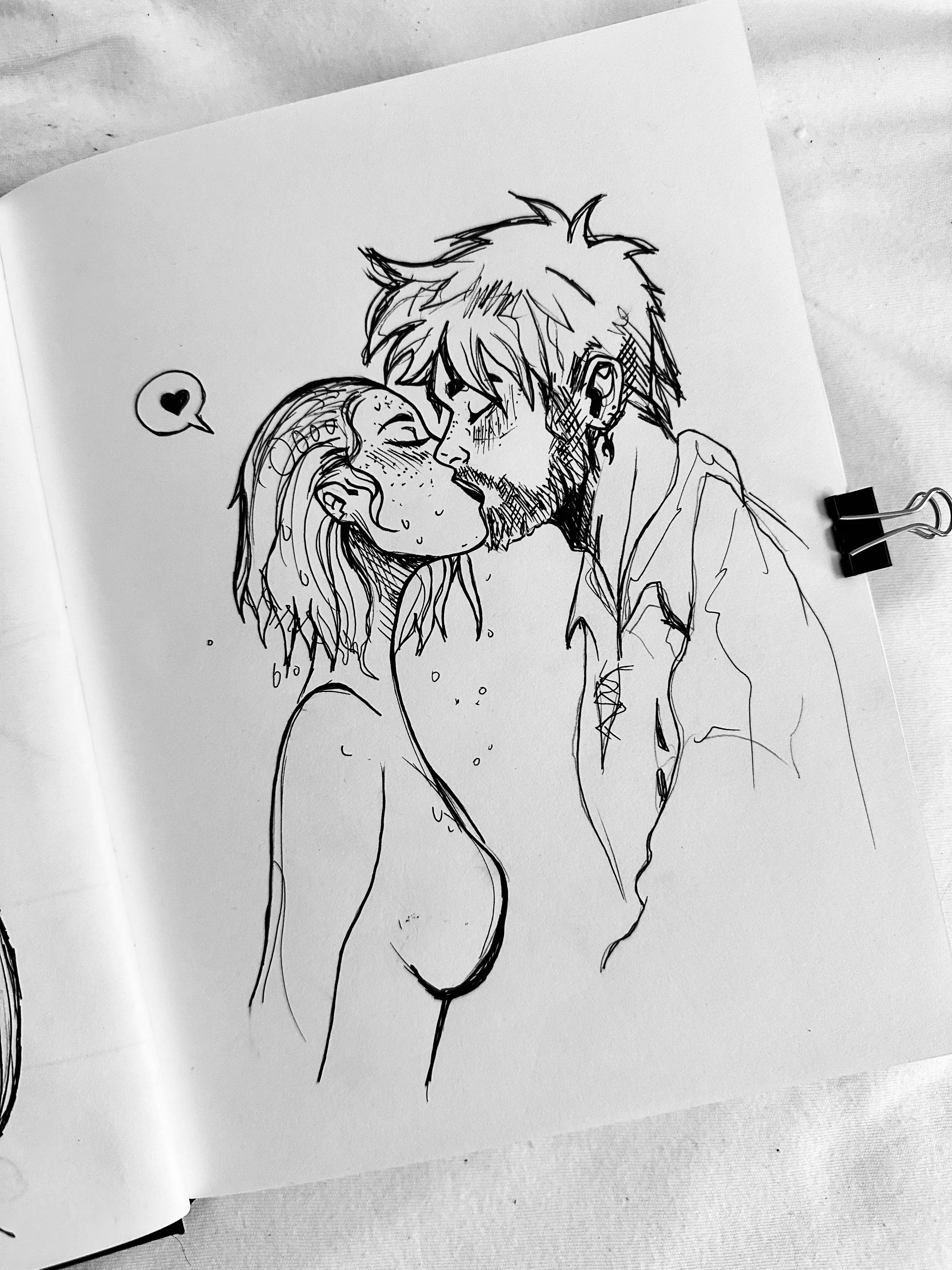 Kiss Pt.3 | Sketchbook