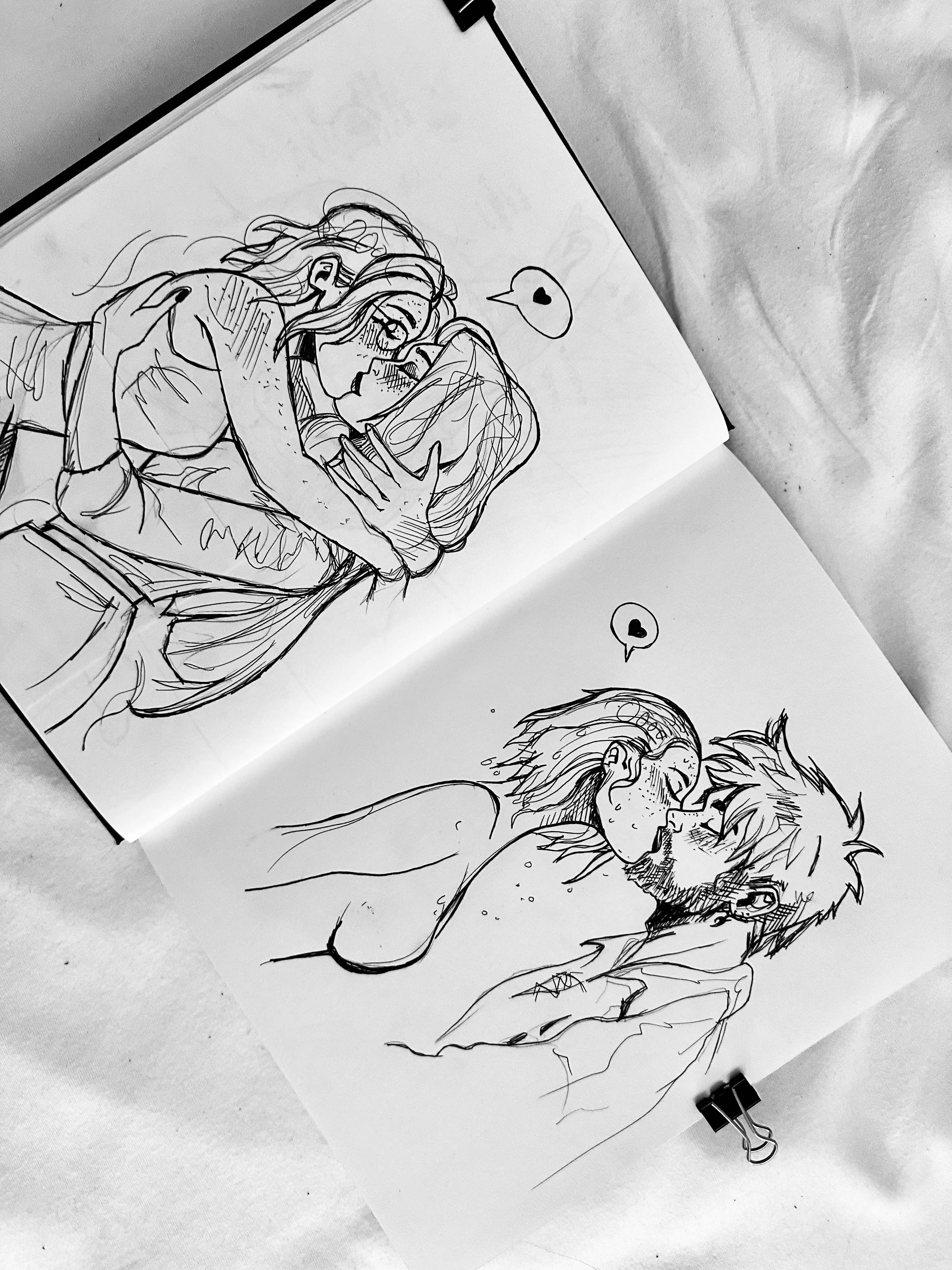 Kiss Pt.2 | Sketchbook